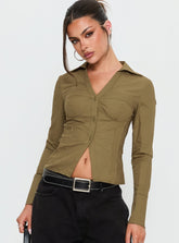 Zifa Shirt Khaki