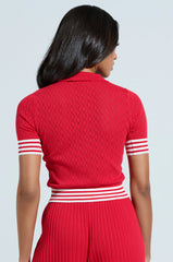 GET WITH IT CROP SWEATER