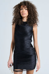 SHE'S SOPHISTICATED BANDAGE MINI DRESS