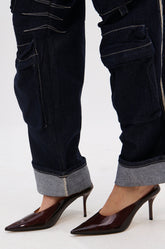 AZALEA WANG EEMIL BROWN PUMP STILETTO