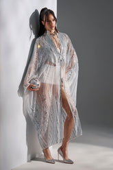 SPARKLE AND SHINE BLOUSE IN WHITE
