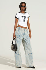 SNAP OUT OF IT DENIM PANT