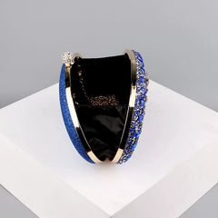 Rhinestone Evening Clutch Bag for Women – Formal Dinner and Banquet Handbag
