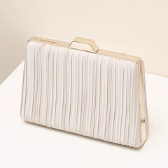 Square Evening Bag for Women – Top Handle, Shoulder and Crossbody Formal Handbag