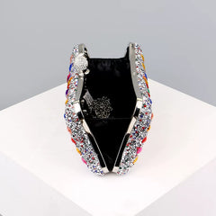 Rhinestone Evening Clutch for Women – Formal Banquet & Wedding Handbag