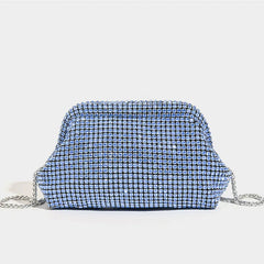 2025 New Rhinestone Bag Women'S Evening Bag Full Diamond Hand Carrying Underarm Bag Diamond Shoulder Glitter Diamond Crossbody Bag
