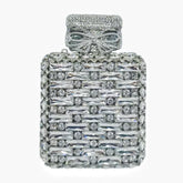 Diamond Bottled Perfume Handbag – European and American Crystal Evening Bag for Women
