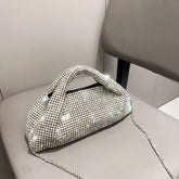 European and American Rhinestone Handbag – New Chain Shoulder and Crossbody Bag for Women