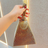 New Rhinestone Handbag for Women – Fashionable Diamond Clutch for Banquets and Evening Events