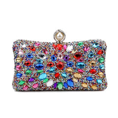 Diamond-Encrusted Evening Clutch for Dinner and Banquet
