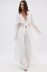 FLY AWAY WITH ME BLOUSE IN WHITE
