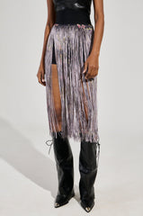 TIED TO YOU MIDI SKIRT