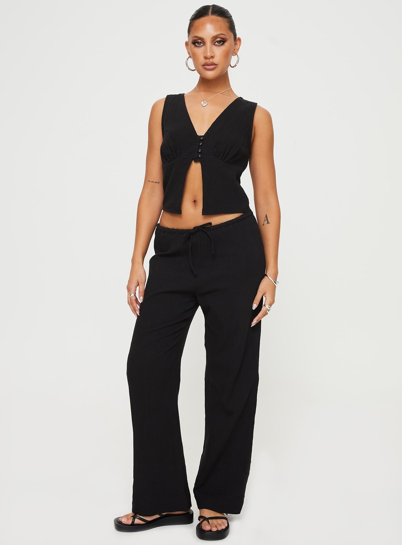 Zanzibar Pants Black