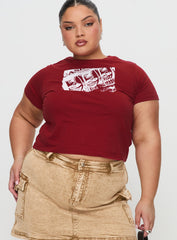You Do You Tee Red Curve