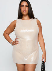 Yumiko Romper Champagne Sparkle Curve