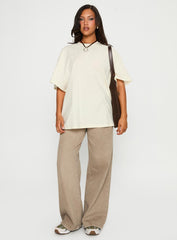 What's In My Bag Graphic Tee Cream / Multi