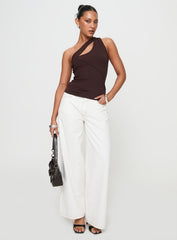 Valoria Top Brown