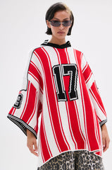 THROW SUM MO KNIT JERSEY TOP