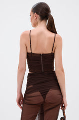 SHAKE IT FOR ME GIRL MESH CORSET
