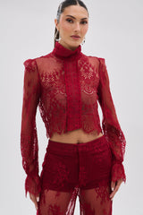 LOVE LOST LACE BLOUSE