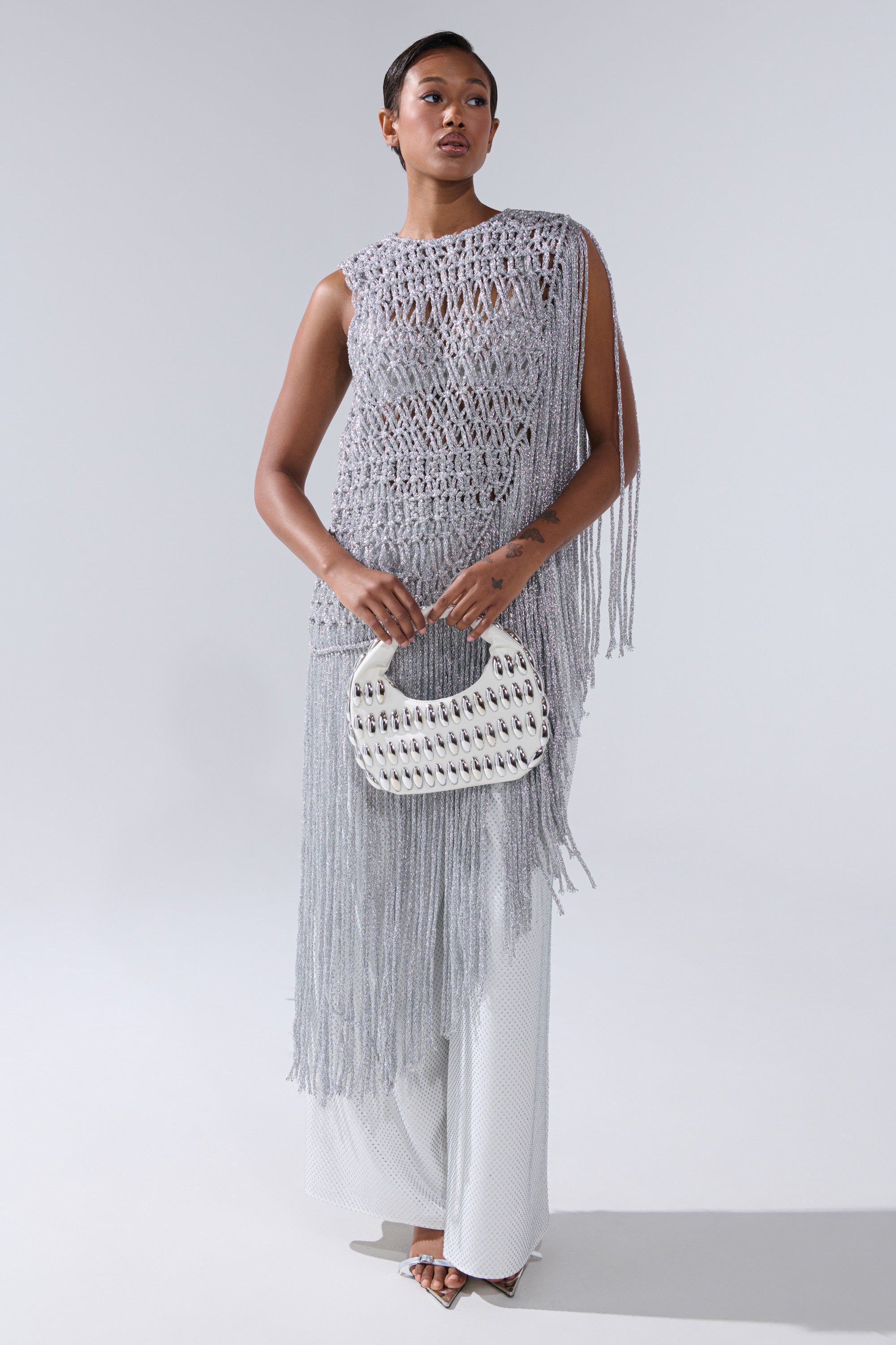 UNDRESS FRINGE BLOUSE