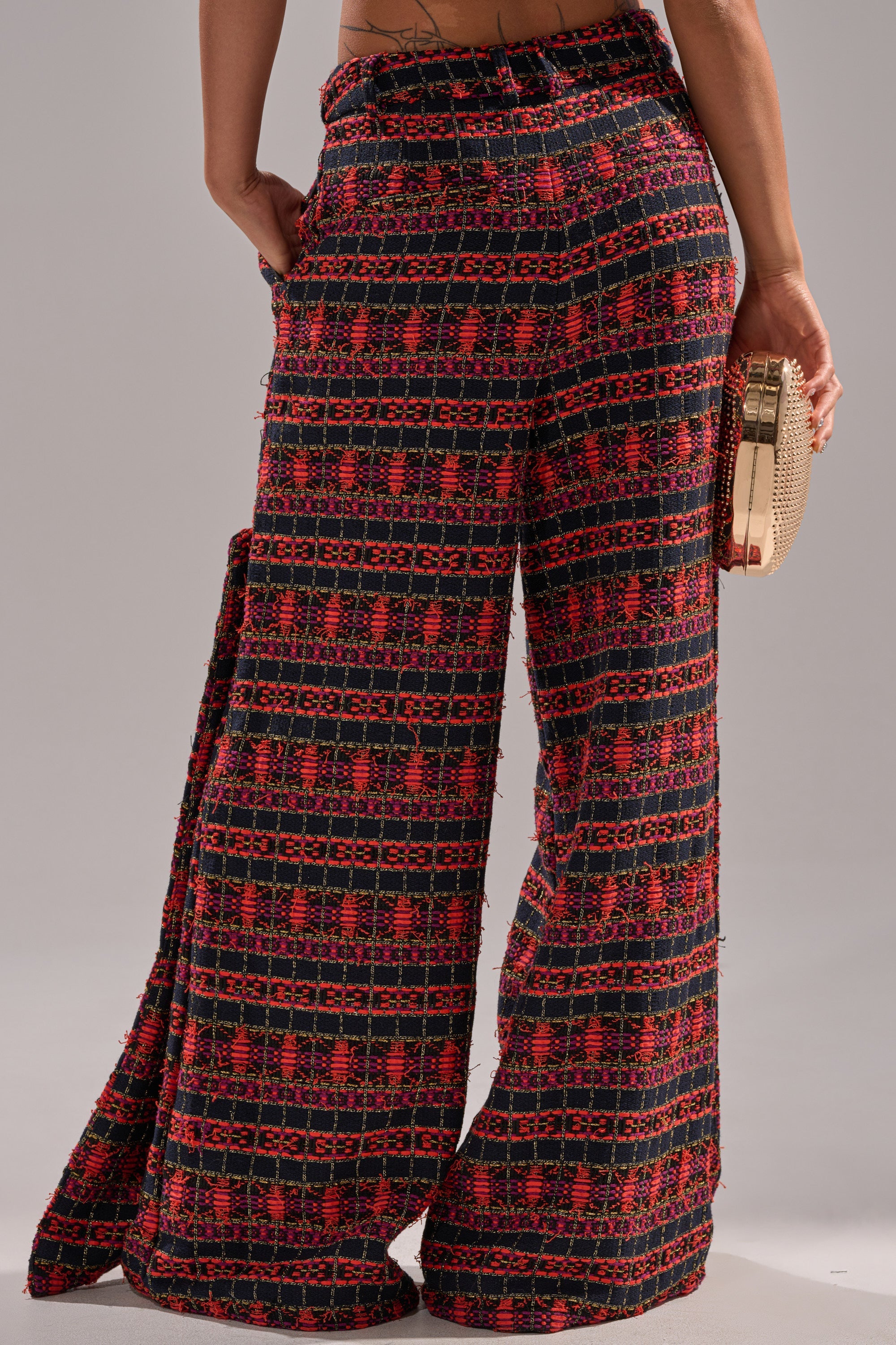 ONLY THINK ABOUT YOU TROUSER IN TWEED