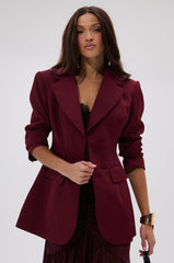 THE BLUEPRINT ASYMMETRICAL BLAZER