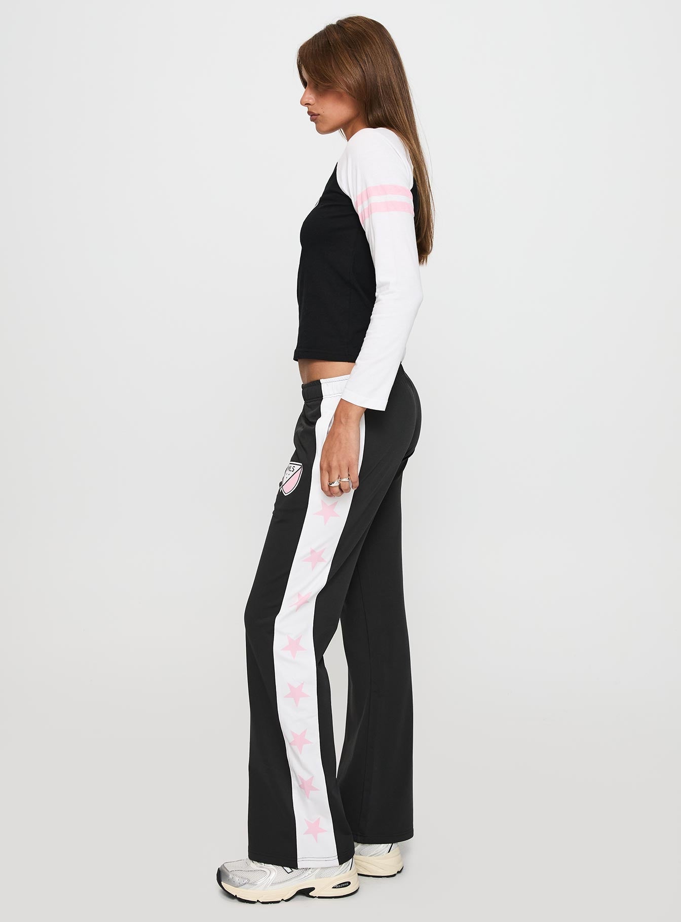Track Star Pants Black