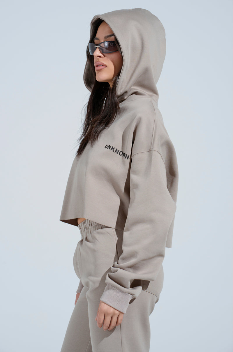 SOURCE UNKNOWN CROPPED SWEATSHIRT