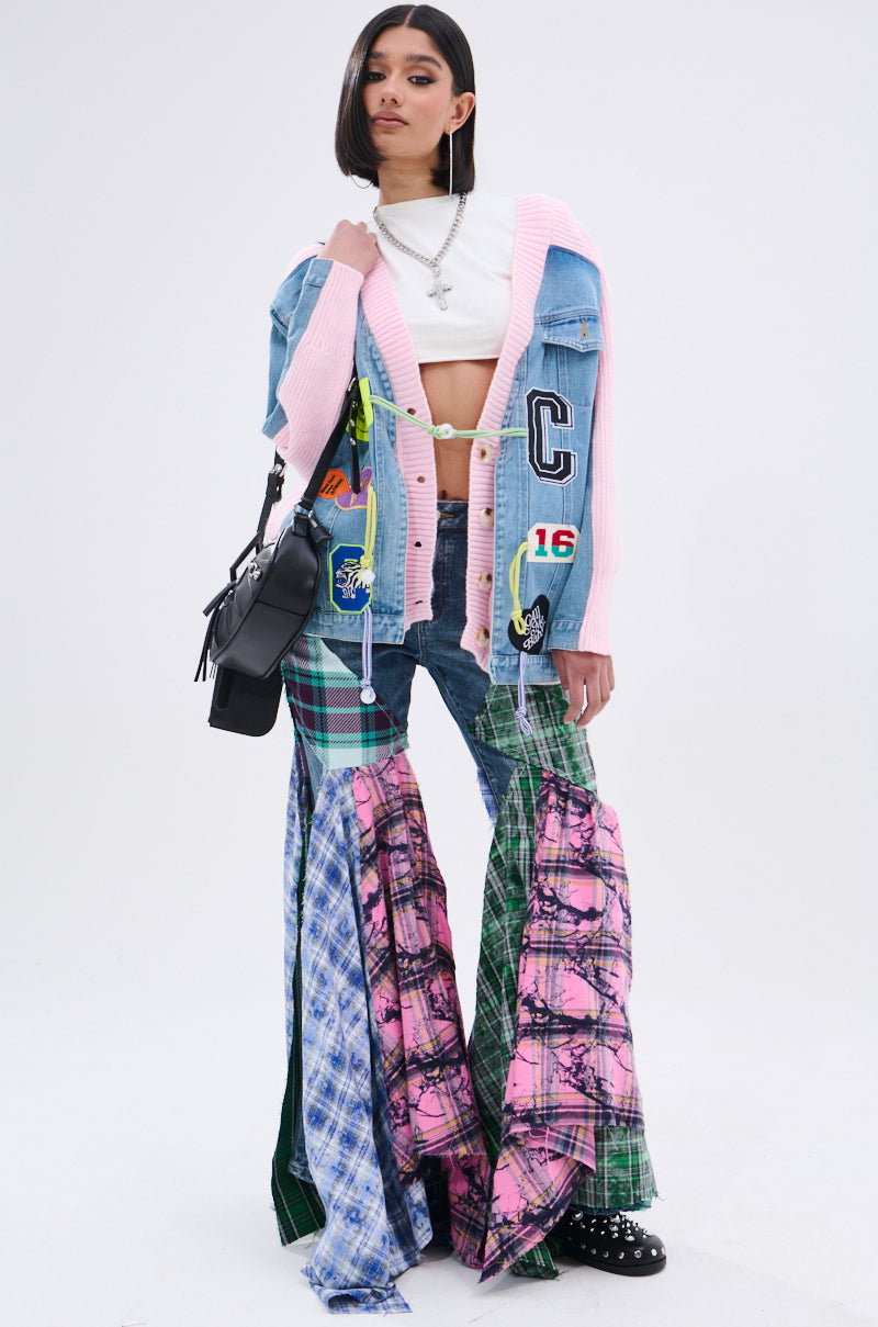 SURGICAL SPLICED CARDIGAN