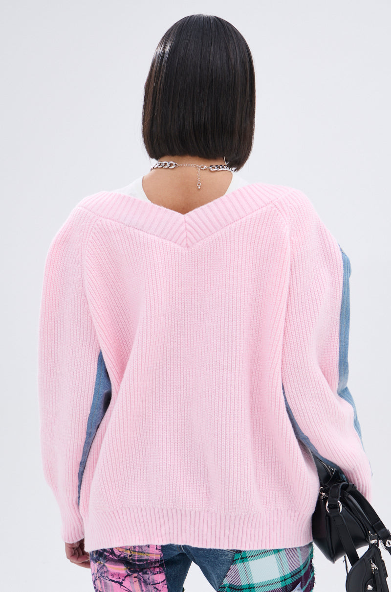 SURGICAL SPLICED CARDIGAN