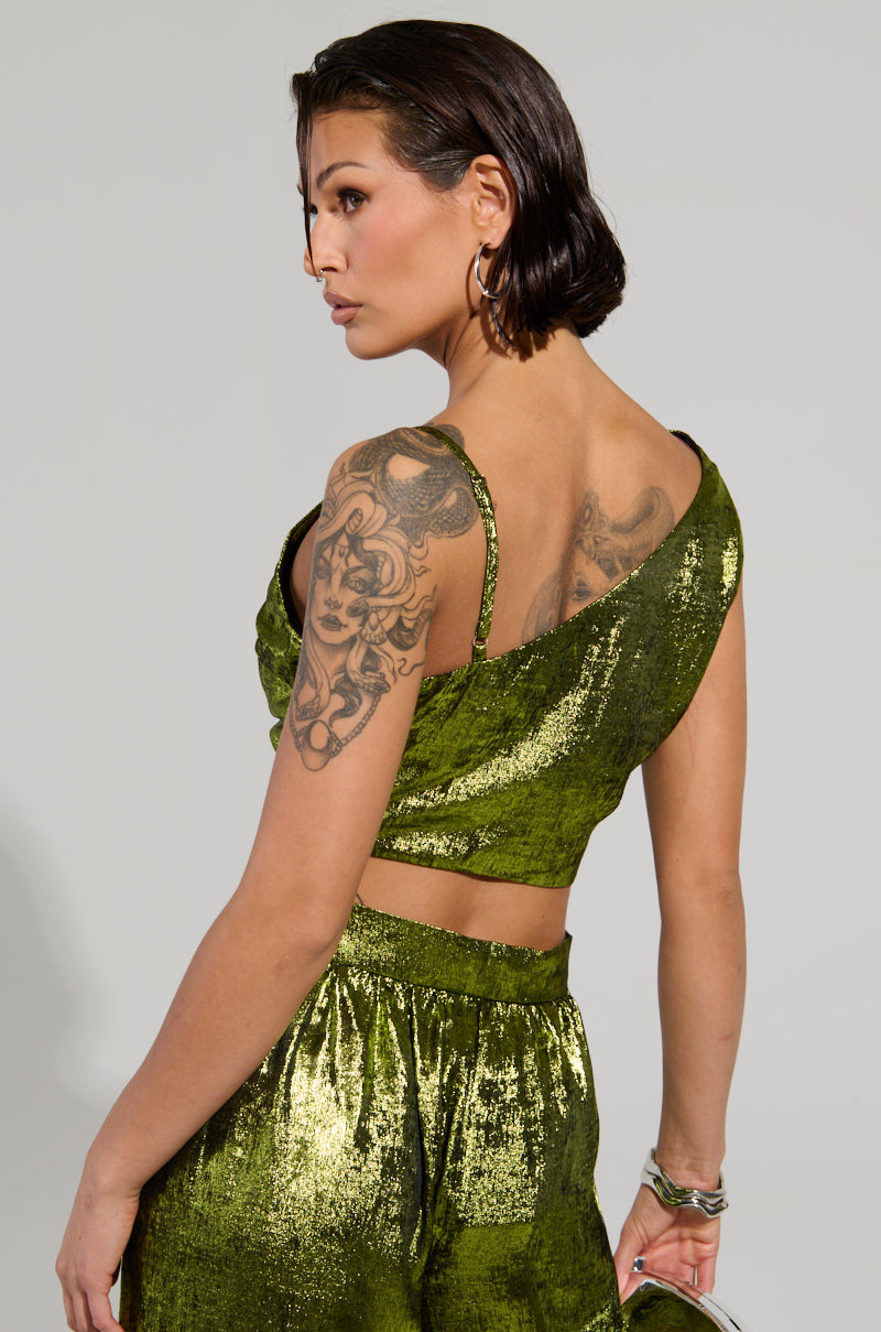 METALLIC DREAM BLOUSE