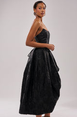 WILD THANG PRINTED HI LOW DRESS