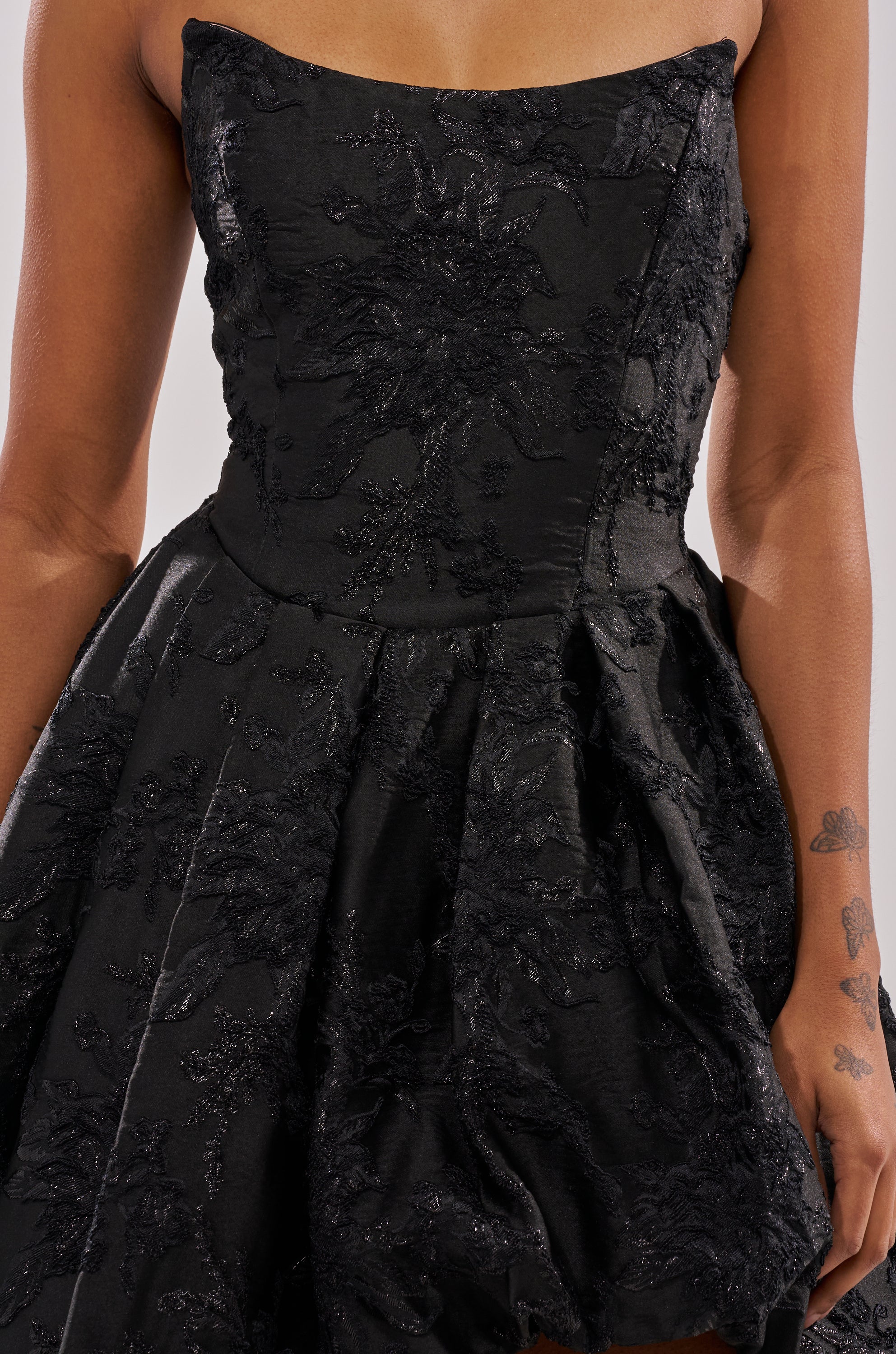 WILD THANG PRINTED HI LOW DRESS