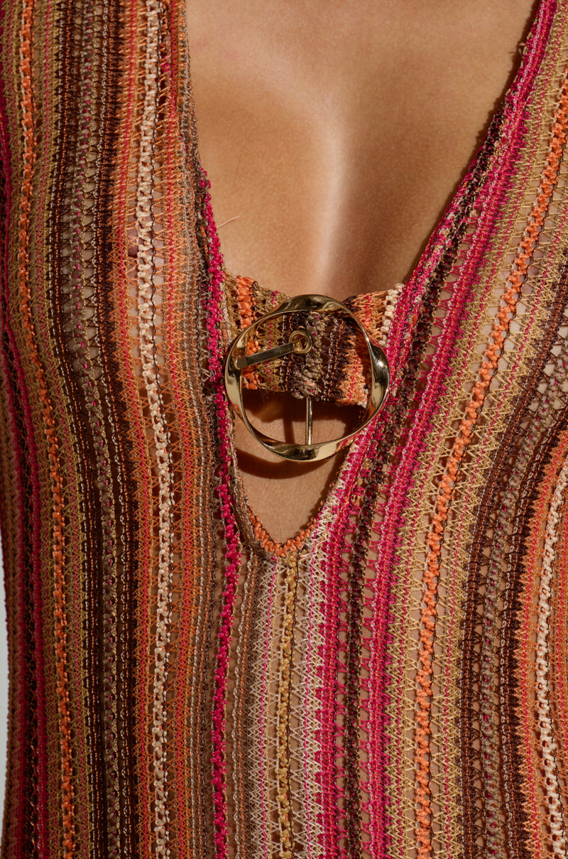 IBIZA DREAMIN CROCHET MAXI DRESS