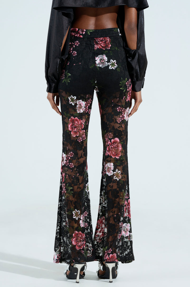 DEEP IN THE GARDEN LACE LEGGING
