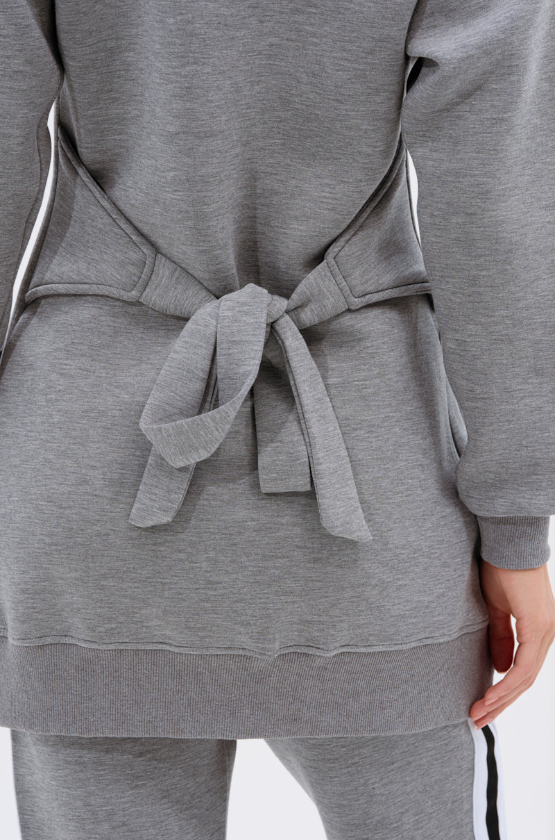 YOU KNOW THE DRILL CARDIGAN