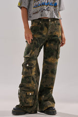 WASHED UP CARGO CAMO PANT