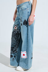 SLEIGHT OF HAND RELAXED JEANS