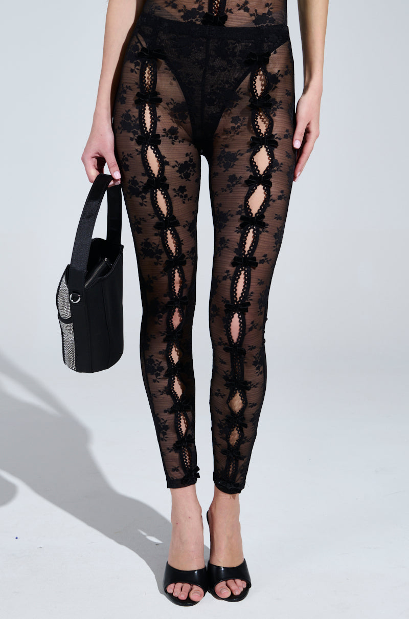 YOU WILL SEE LACE LEGGING