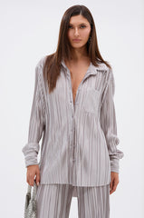 ALIA SLINKY BUTTON DOWN