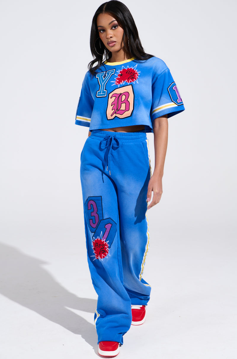 THREE ONE TWO WIDE LEG JOGGER