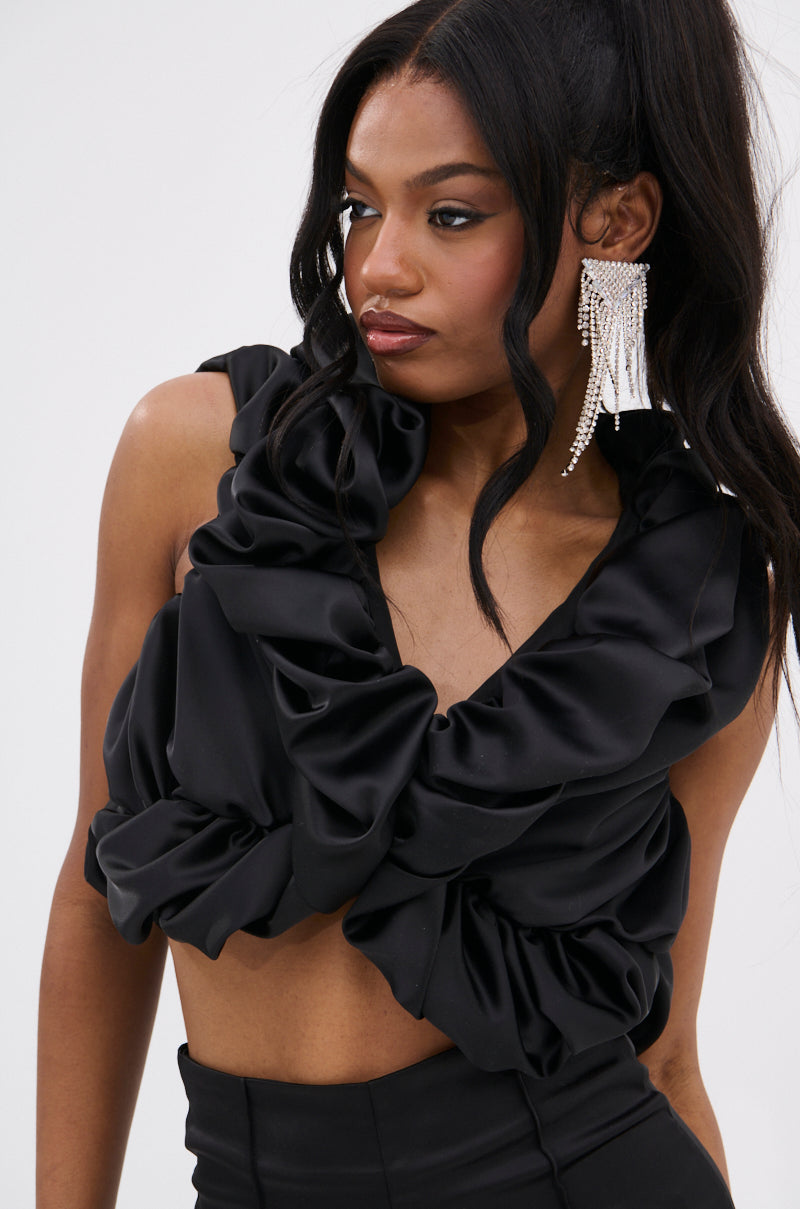 SOMETHING SWEET SATIN BOLERO