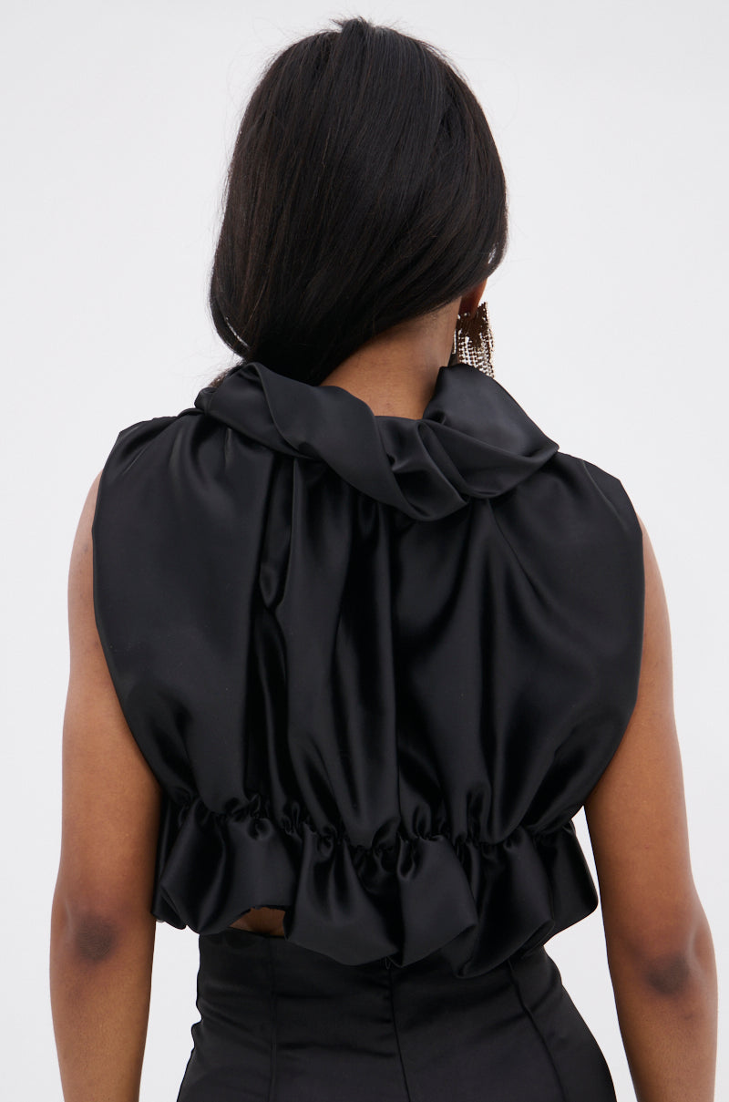 SOMETHING SWEET SATIN BOLERO