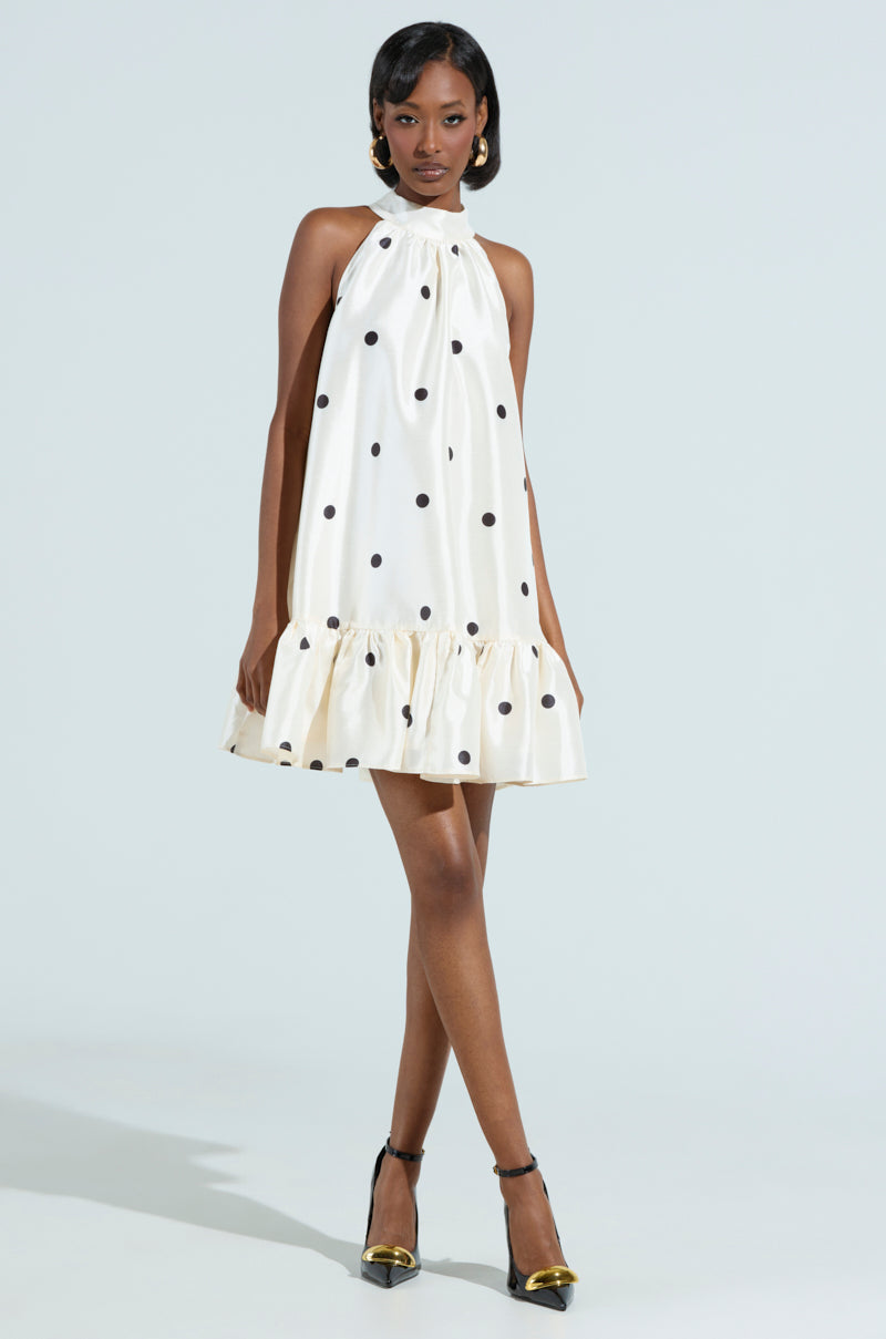 SPIN ME AROUND MINI DRESS