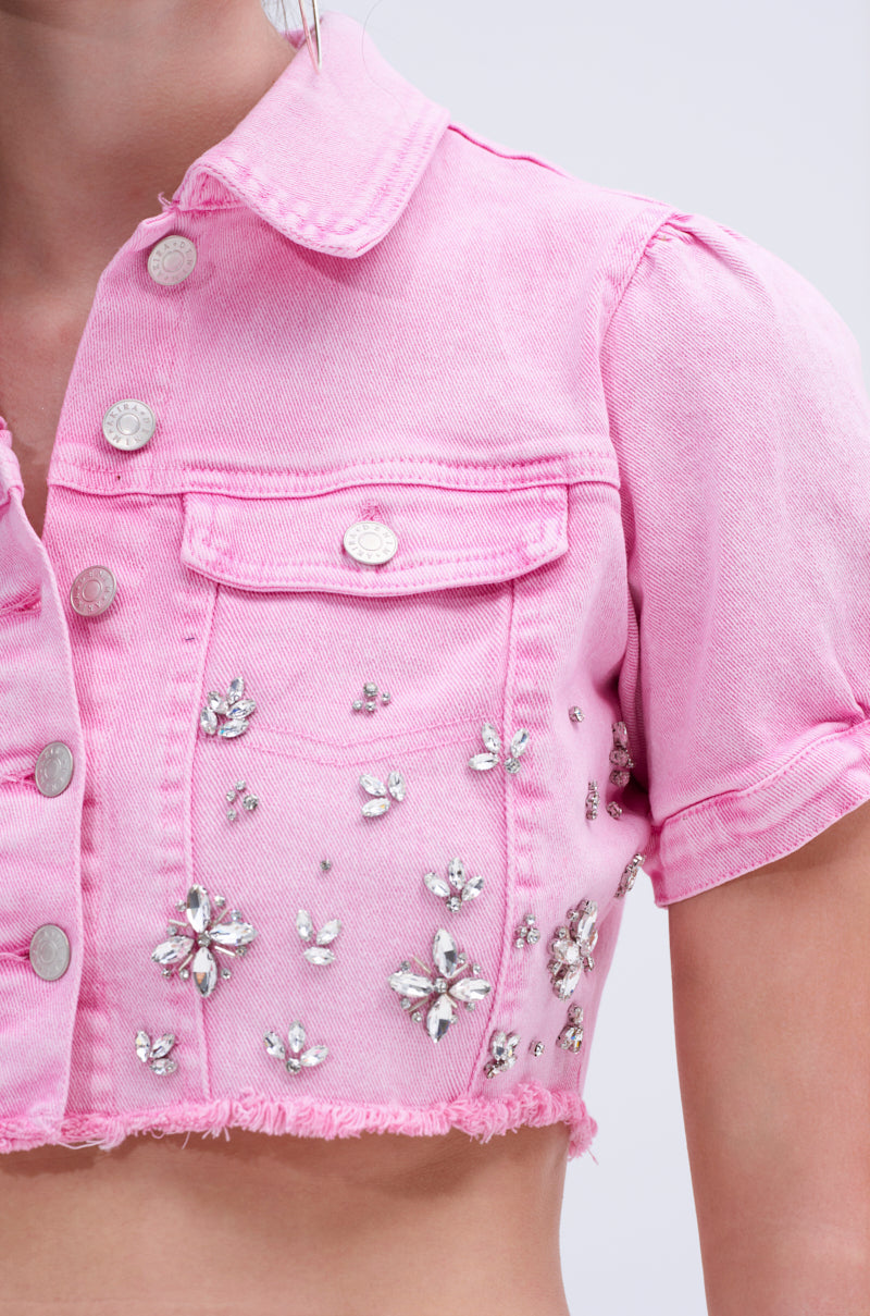 MS. PERFECT BUTTON DOWN TOP