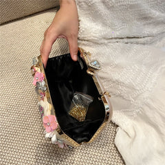 Rose Crossbody Bag for Women – Perfect for Wedding and Banquet