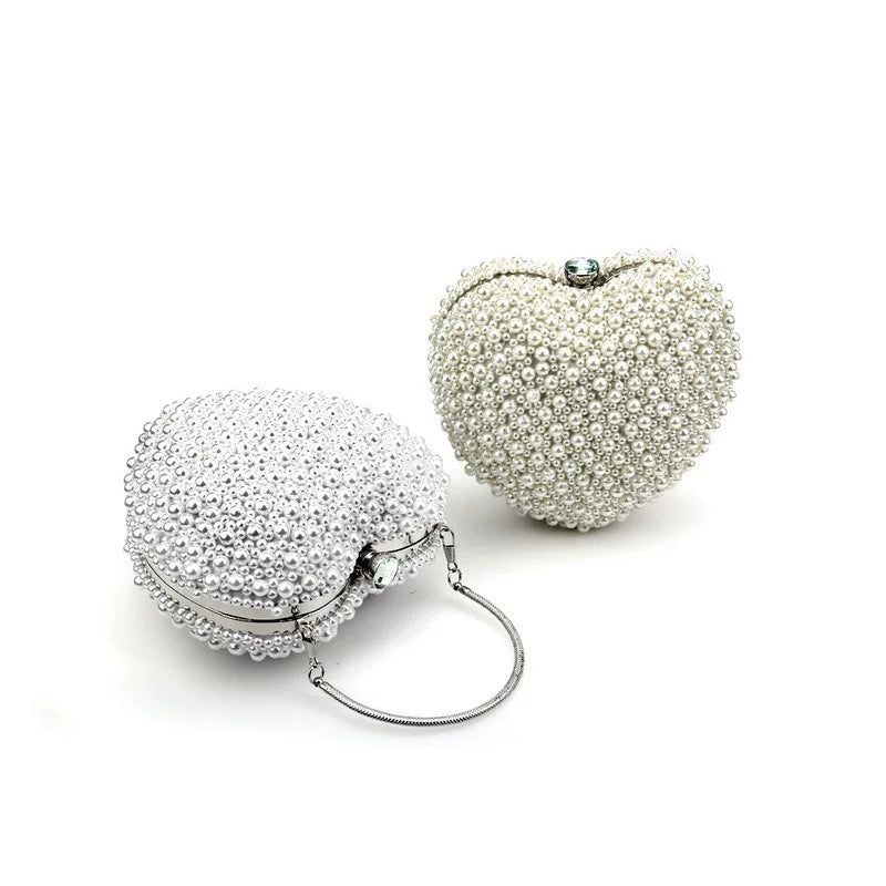 Fashion Pearl Evening Bag – Elegant Ladies Clutch for Banquets and Evening Wear