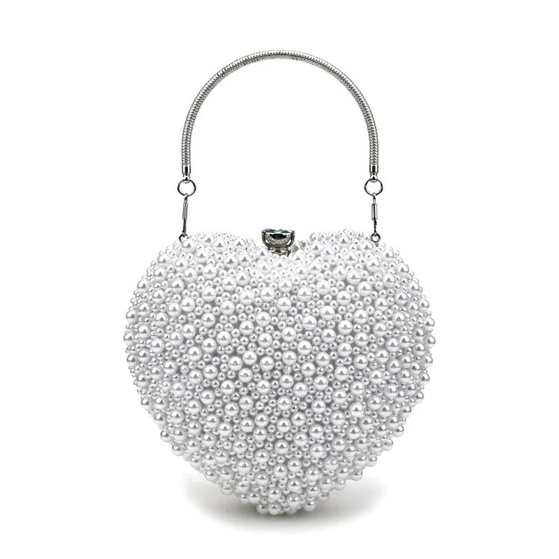 Fashion Pearl Evening Bag – Elegant Ladies Clutch for Banquets and Evening Wear