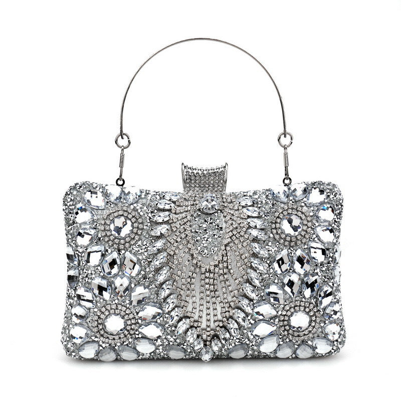 Crystal Rhinestone Clutch – Sparkling Evening Bag for Women